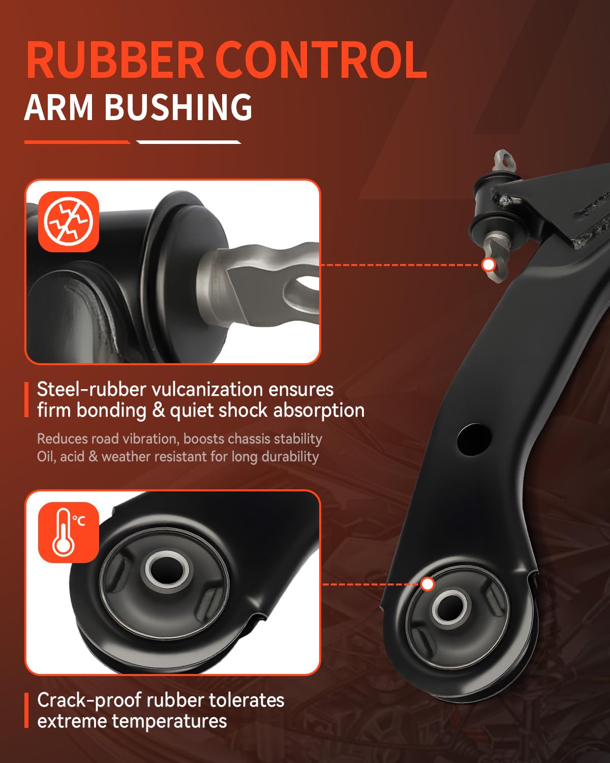 Amazon.com: DRIVESTAR Front End Suspension Kit, Control Arm w/Ball